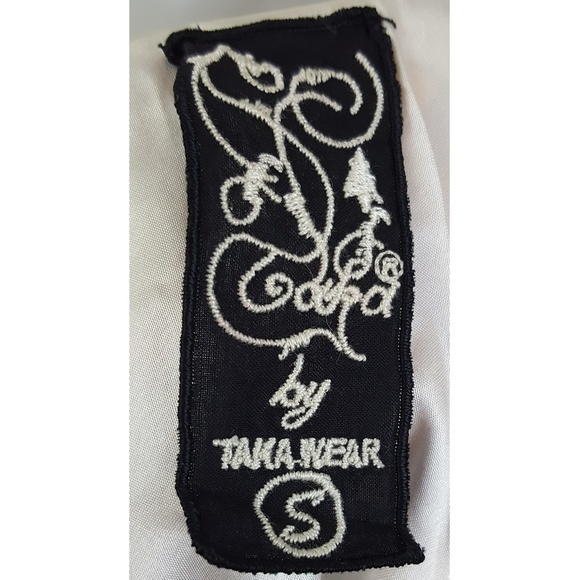 Hippie Boho Embroidered tunic psychedelic top S Taka wear - Picture 7 of 8